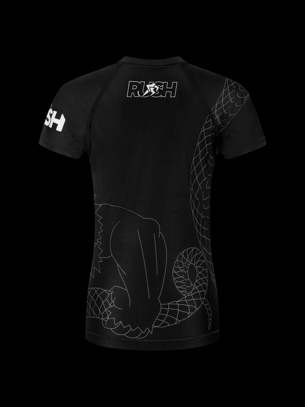 Rushguard Traditional Black Women's