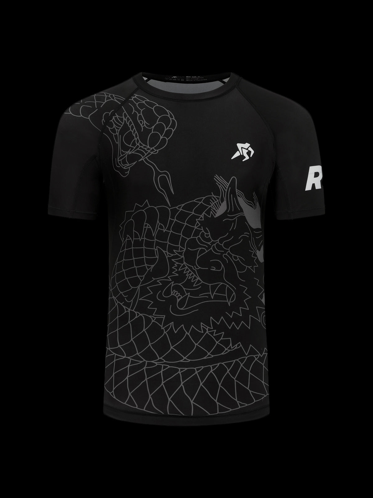 Rushguard Traditional Black