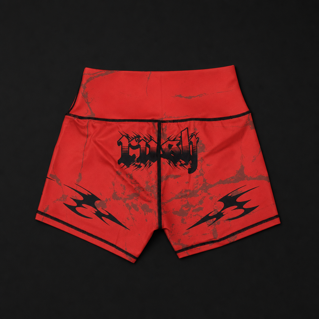 Submission Short Leggings Red - Womans